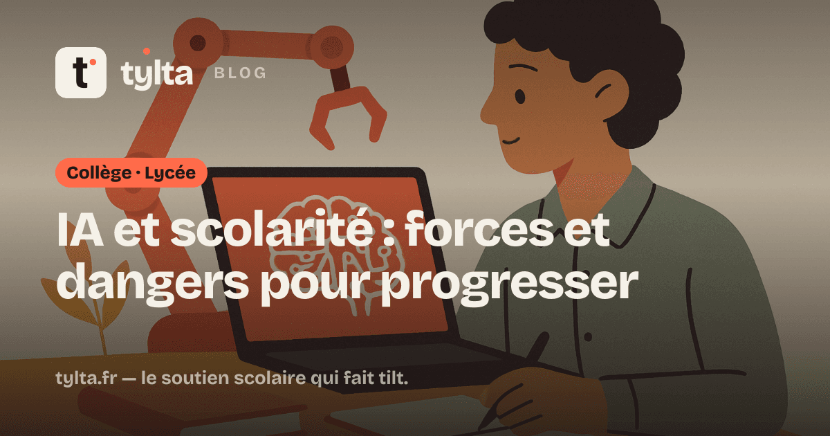 IA et scolarité : forces et dangers pour progresser